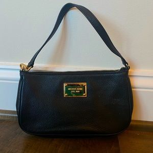 Michael Kors Black Leather Mini Bag
